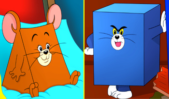 Find the differences: Tom and Jerry