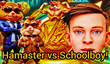 Hamaster vs Schoolboy!