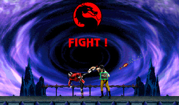 Mortal Kombat (retro runner with Sektor)