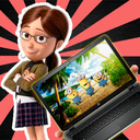 What's in Margo's laptop from Despicable Me!