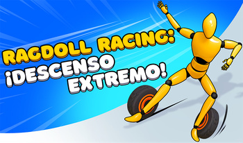 Ragdoll Racing: ¡Descenso extremo!