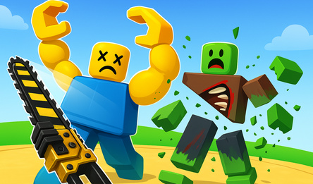 ¡Obby Sword! ¡Corta a los enemigos en Block Arena!