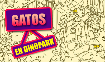 Gatos en Dinopark