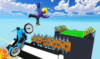 Obby: Extreme Motorcycle Jumping