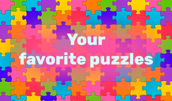 Your favorite puzzles