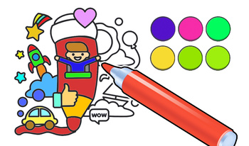 ASMR Coloring Pages & Drawing