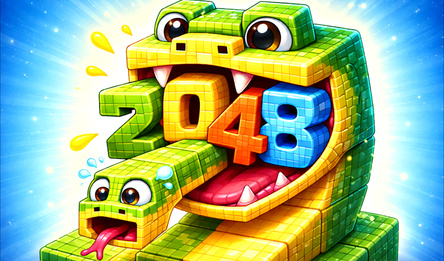 Snake Merge 2048