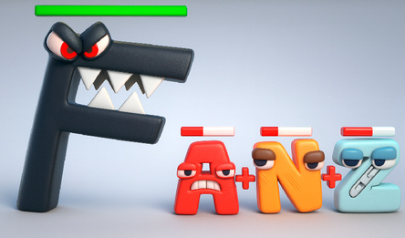 Alphabet Merge and Fight