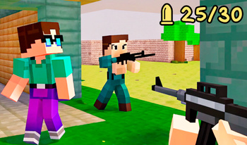 Noob Shooter: Gun Battle 3D