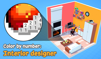 Coloring by number: Interior Designer