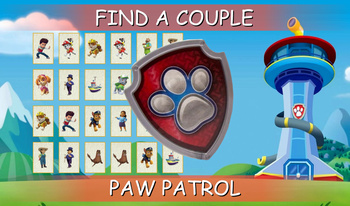 Find a couple: PAW PATROL