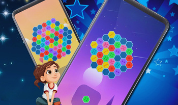 Hexa puzzles: Connect the dots