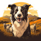 Gra Border Collie: Sheep Dog