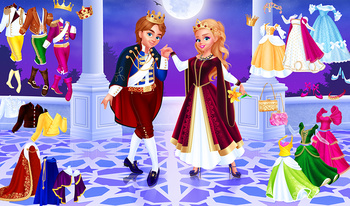 Cinderella & Prince Dress Up