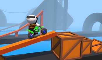 Obby: Crazy Bike 3D
