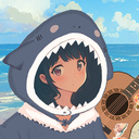 Anime Girl with a Guitar: Clicker!