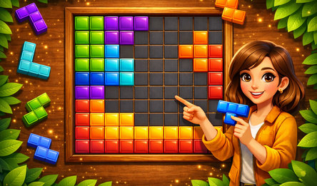 Rompecabezas: ¡Une los Bloques!