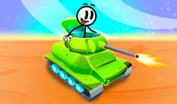 Stickman tank: tank battle