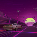 Neon drift - Sunset run