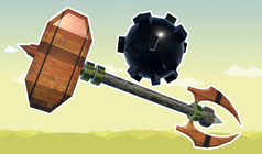 Bombs and a sledgehammer