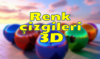 Renk çizgileri 3D