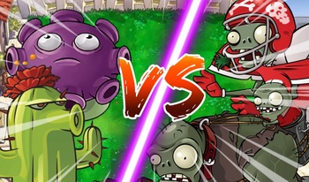 Plants vs Zombies. Home