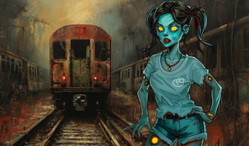 Zombie express: the apocalypse