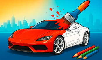 Coloring in the World of Cars