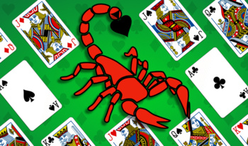 Solitario Scorpion - Cartas Grandes