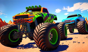 Monster Truck: ¡conducción Loca de autos!