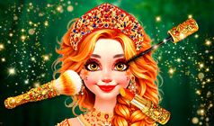 Maquillaje de Princesa: Salón de Belleza