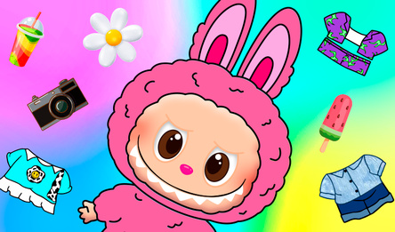 Labubu Los Monstruos: Juego de vestir