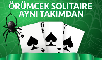 Örümcek Solitaire aynı takımdan