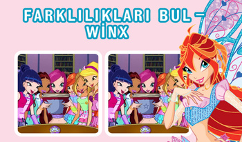 Farklılıkları bul - Winx