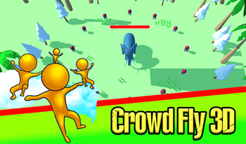 Crowd Fly 3D