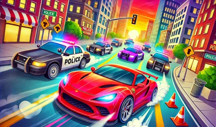 Escape from the police