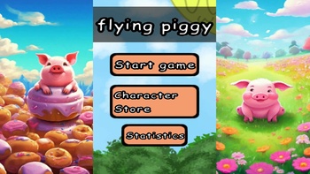 Flying piggy