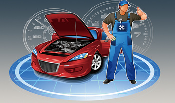 Car mechanic. Garage Simulator 3D