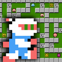 Bomberman in maze Mod