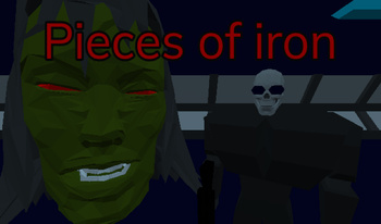 Pieces of iron