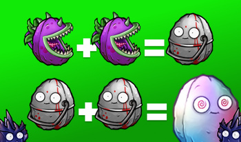 PvZ Mod Fusion: Merge Nuts