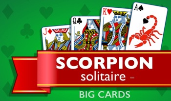 Scorpion Solitaire - Big Cards