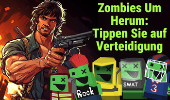 Zombies Um Herum: Tippen Sie auf Verteidigung