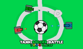 Tank Soccer Battle 1 2 3 4 Player