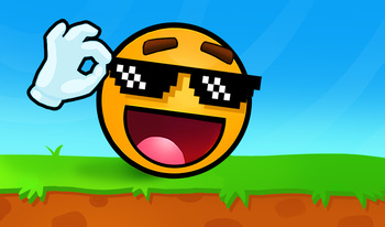 Cool Orange Ball: Bounce Adventure