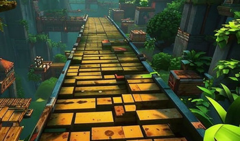 Choose the right path: obby parkour in the jungle