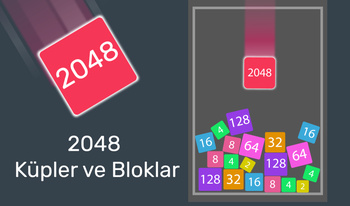 2048 Küpler ve Bloklar