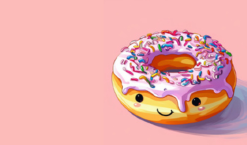 Cute donut